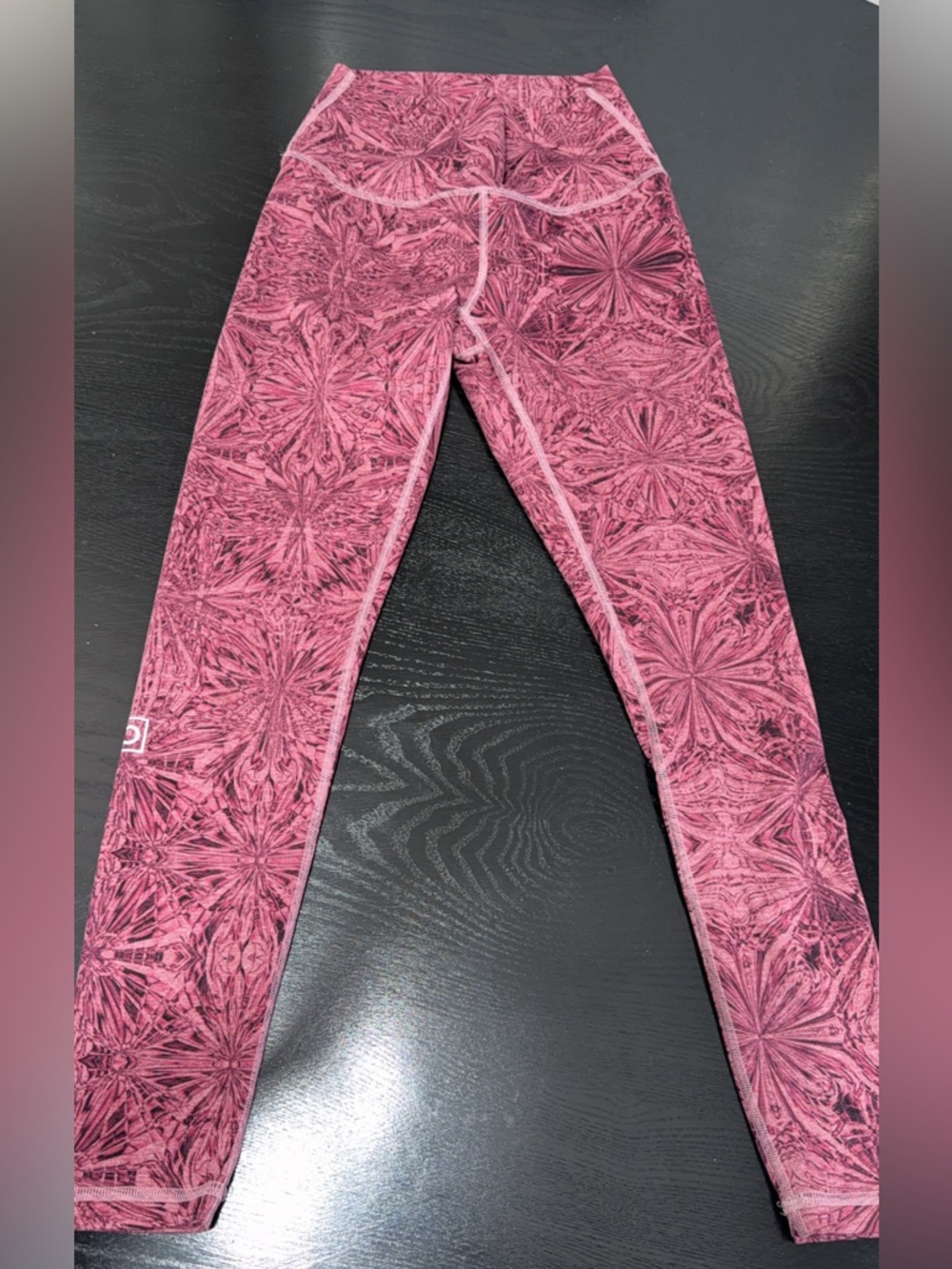Fleo burgundy el toro 25" leggings #C00